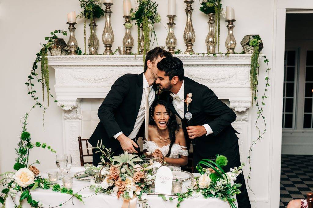 Villa Festa - Historic Wedding Venue - Vintage Fireplace