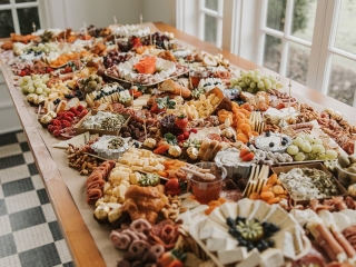 Charcuterie table