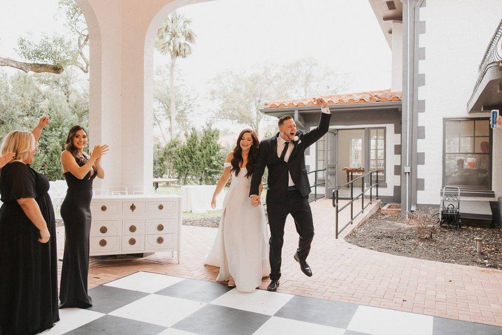 Bride &amp; Groom introduction
